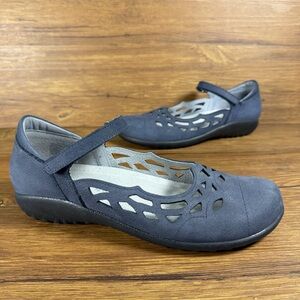 Naot Agathis Mary Jane Black Sandals Women’s Size 8 (39) Shoes Clogs Flats